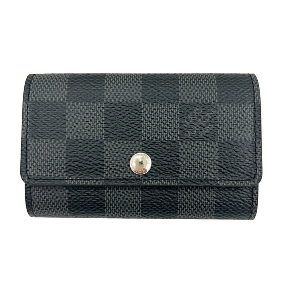 Louis Vuitton Other - LOUIS VUITTON Multicle 6 Damier Graphite N62662 CT4137 Key Case Men's